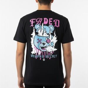 Dikotomy Black Graphic T-Shirt